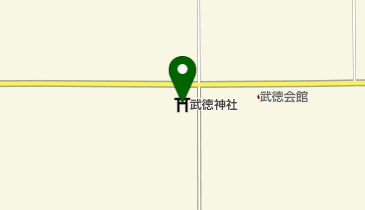 武徳神社の地図画像