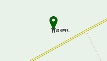 瑞穂神社の地図画像