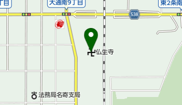 仏生寺の地図画像