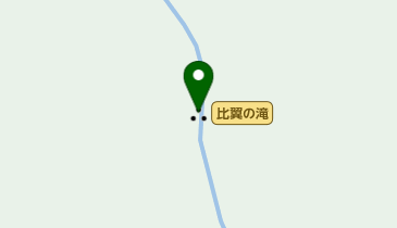 比翼の滝の地図画像