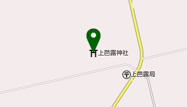 上芭露神社の地図画像