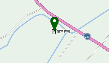 幌岩神社の地図画像