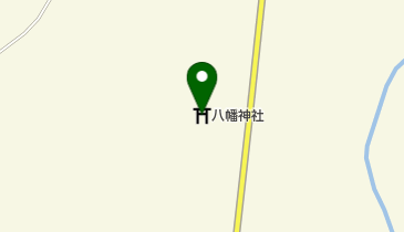 八幡神社の地図画像