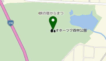 オホーツク森林公園の地図画像