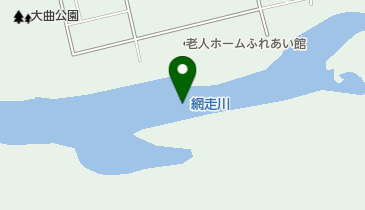網走川の地図画像