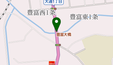 豊富大橋の地図画像