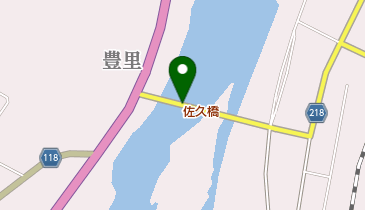 佐久橋の地図画像