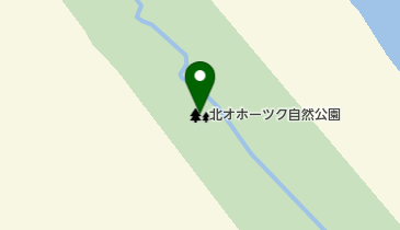 北オホーツク自然公園の地図画像