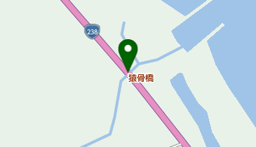 猿骨橋の地図画像