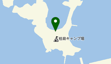 桂島の地図画像