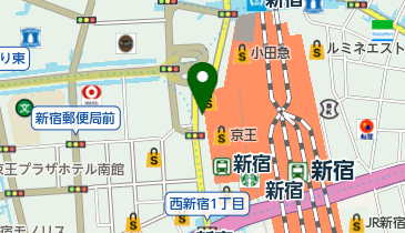 献血ルームの地図画像
