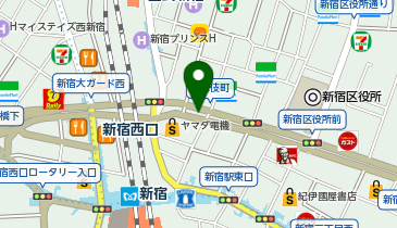 ピッツァ サルヴァトーレ クオモの地図画像