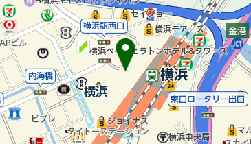 ジェイ・マーケット 横浜ザ・ダイヤモンド店の地図画像