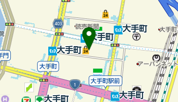 理容室ミヤケの地図画像