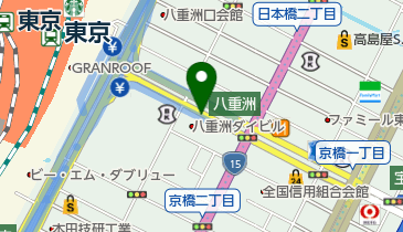 札幌ラーメンどさん子 八重洲店の地図画像