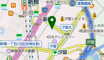 ゼロスタ広場の地図画像