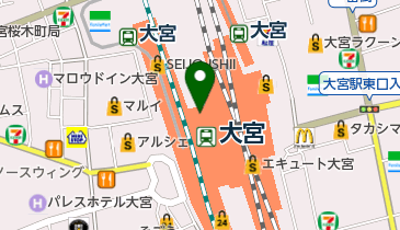 CDガーデンディラの地図画像