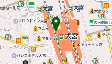 エキカレの地図画像