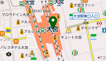 コモレビ広場の地図画像