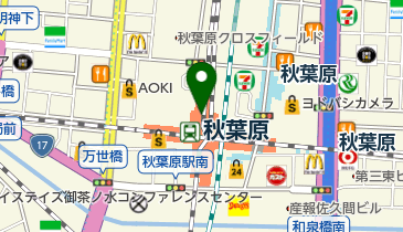 ブックエキスプレス 秋葉原1号の地図画像