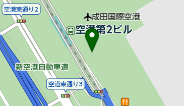 ライブコーヒー 成田国際空港店の地図画像
