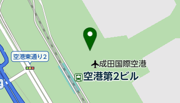 ヒップショップ 成田国際空港第2ターミナル店の地図画像
