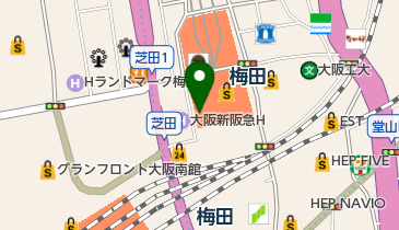北向地蔵尊の地図画像
