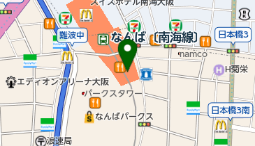 シルバニアファミリー/マスターピース なんばCITY店の地図画像