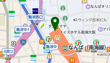 スピックアンドスパン なんばCITY店の地図画像