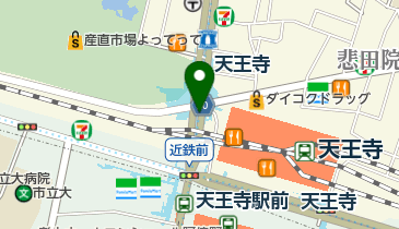 チケットスーパー あべちか店の地図画像