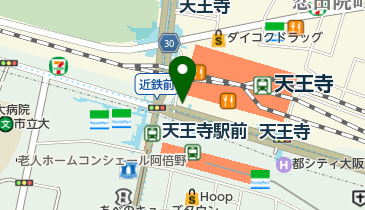 Daily russet (デイリーラシット) ekimo天王寺店の地図画像