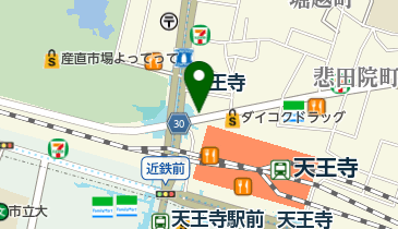 カフェド・フランセの地図画像