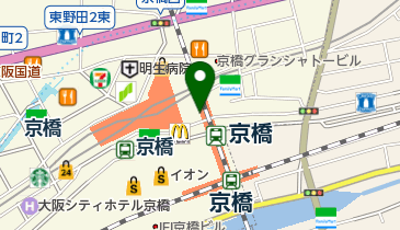 麺家 外回りホームの地図画像