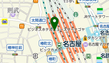 金太郎商店リペアショップN事業部JR名駅店の地図画像