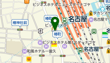 なごや魅力発信ショップ なごみゃの地図画像
