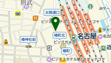 ほけんの専門店名古屋エスカ店の地図画像
