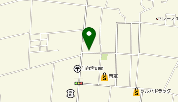 おなかの整体院やんべの地図画像