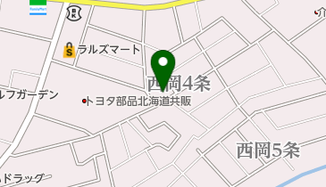 せき写真場の地図画像