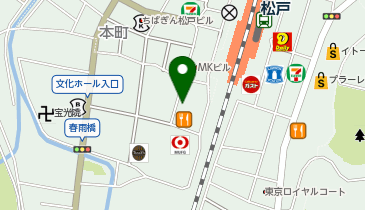 みすず学苑 松戸駅校の地図画像