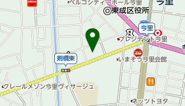 健美道 今里院の地図画像