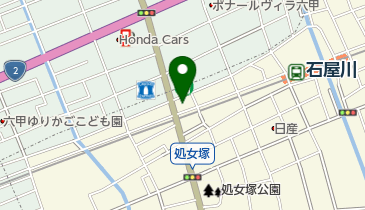 カスタムドライブの地図画像