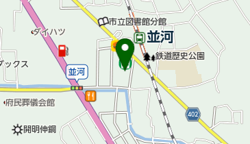 京都かめおか整体院の地図画像