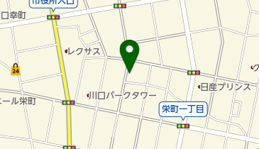 指圧鍼灸ふくしまの地図画像