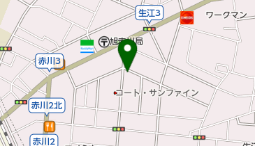 コインランドリーピエロ 277号 赤川店の地図画像