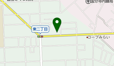 コインランドリーピエロ 283号 国立市東店の地図画像