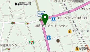 パーソナルトレーニングジムREAL WORKOUT(リアルワークアウト) 浦和店の地図画像