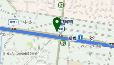 ライブハウス 戦国大統領の地図画像