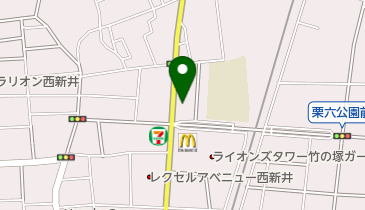 韓国食品店 スマートドラッグの地図画像