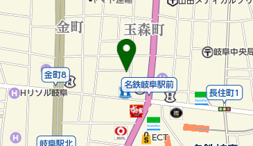 Dame de rose(ダームドローズ)の地図画像