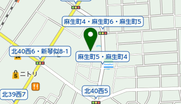 スナック舞の地図画像